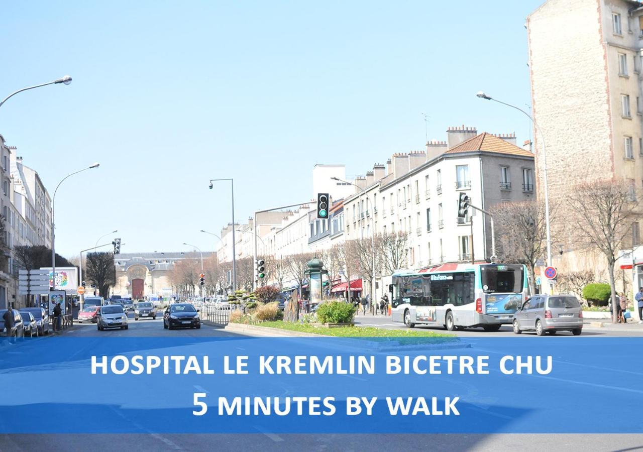 Beausoleil Studio Metro Paris Sud Le Kremlin-Bicêtre Eksteriør billede